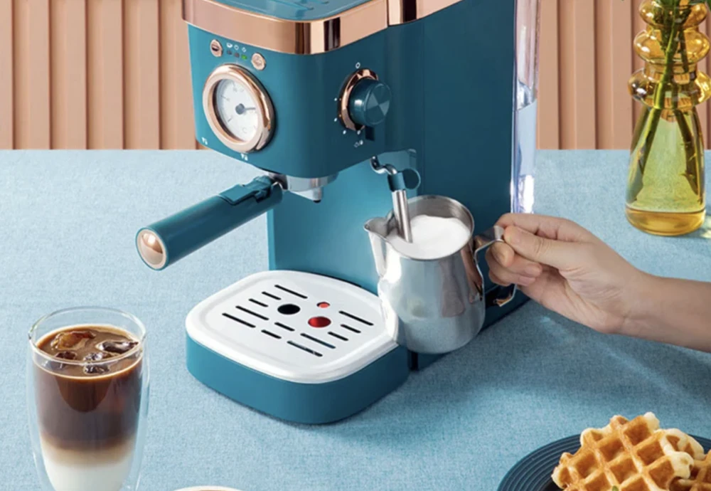 Coffee Game with a Milk Frother Espresso Machine